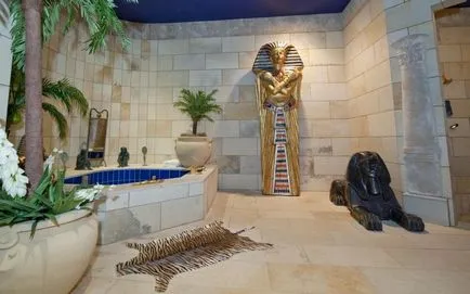 Fürdőszoba az egyiptomi stílusú fotó