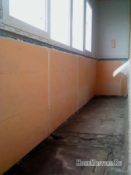 Încălzirea de la balcon cu mâinile, școală de reparații școală de reparații