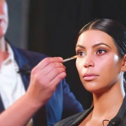 10 secrete de machiaj perfect de la dumneavoastră preferat de make-up artist Kim Kardashian