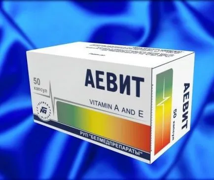 Aevit - instrucțiuni de utilizare