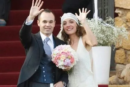 Andres Iniesta házas (fotó)