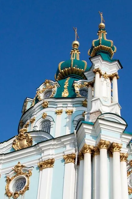 Szent András templom Kijevben, leírás, történelem, fotók, pontos cím