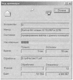 Salvarea de rezervă și restaurarea datelor în Windows XP, CHIEFTEC