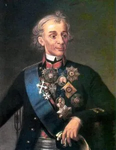 Biografia liderului militar român Suvorov Aleksandr Vasilyevich