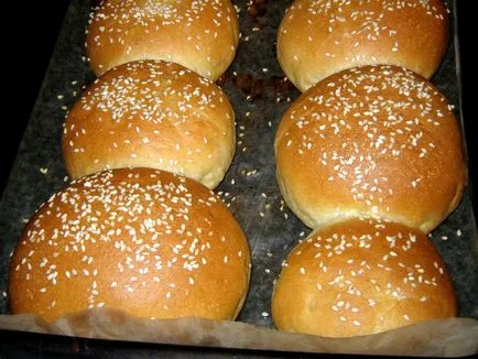 Zsemle burger recept egy hamburger, fotók, hogyan lehet otthon, hogyan kell felkészülni