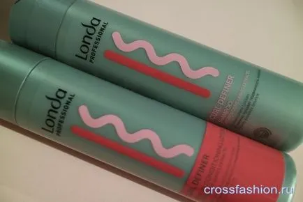 Grup de Crossfashion - Londa Curl Definer șampon și balsam pentru revizuire par cret si sfaturi