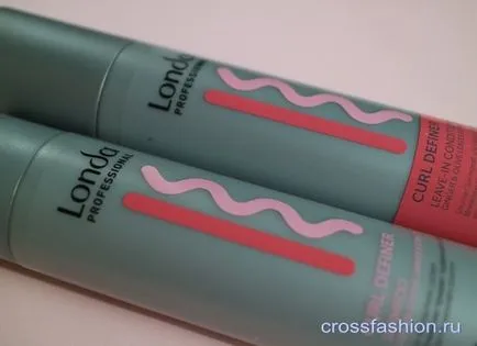 Grup de Crossfashion - Londa Curl Definer șampon și balsam pentru revizuire par cret si sfaturi