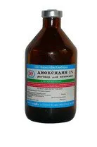 Állatgyógyászati ​​készítmény dioxidine 1%