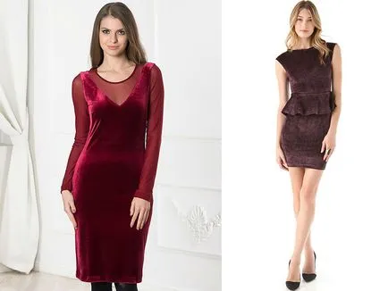 Rochie velur - o ținută cu adevărat regal