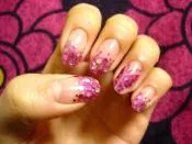 Nail design csillogás, fotó és videó lépésről lépésre