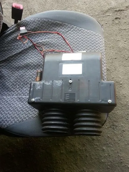 Допълнителна нагревател в салон UAZ Patriot монтаж и свързване на