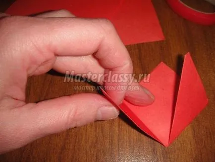 Fa játék papír origami art