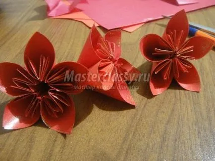 Fa játék papír origami art