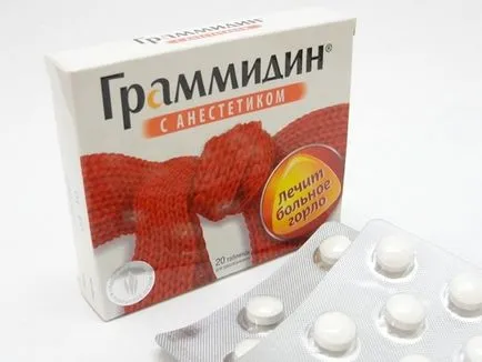 Grammidin használati utasítás - grammidin érzéstelenítő utasítás - gyógyszerek