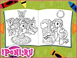 Játék Pony Coloring - Rajzolj egy Pony barátság - ez egy csoda