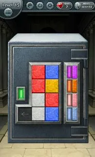 A játék nyitott puzzle doboz átjáró