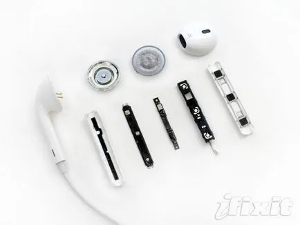 IFixit bontott új fejhallgató alma earpods