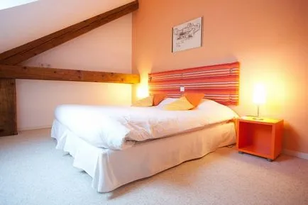 interior dormitor în fotografii color portocaliu și idei de design