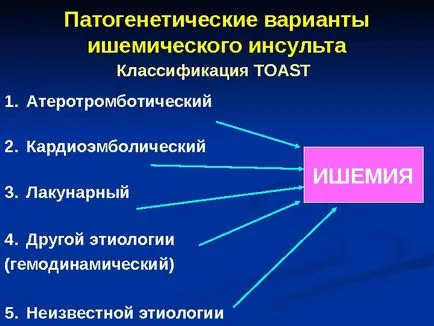 Исхемичен инсулт изпълнени член