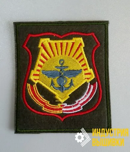 Patch-urile militare și patch-uri pentru eșantion moRumyniyanovogo