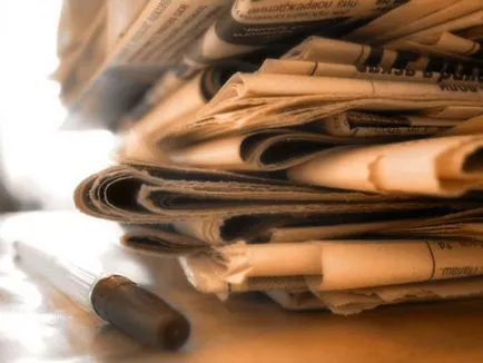 Hogyan kell használni a régi újságok - életmód, különböző, a sajtó