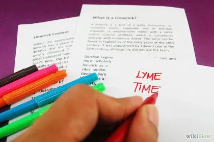 Как да напишем Лимерик