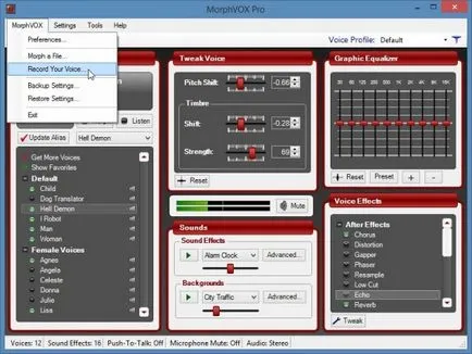 Ca kryaknut MorphVOX, înregistrare de sunet, eliminați ecou și elimina MorphVOX pro, probleme de calculator