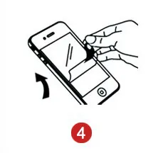 Hogyan helyezze el a védőfóliát a képernyőre az okostelefon