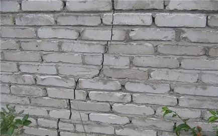 Hogyan zárjuk repedések a tégla és beton fal
