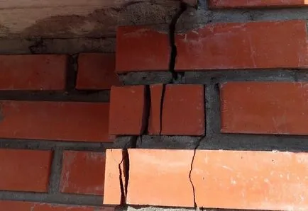 Hogyan zárjuk repedések a tégla és beton fal