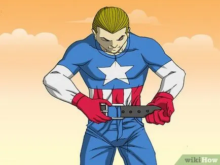 Hogyan, hogy a ruha a Captain America - hogyan lehet otthon