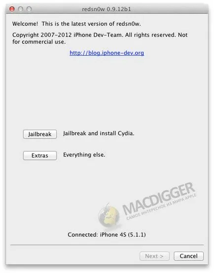 Hogyan készítsünk lekötve jailbreak iOS 5