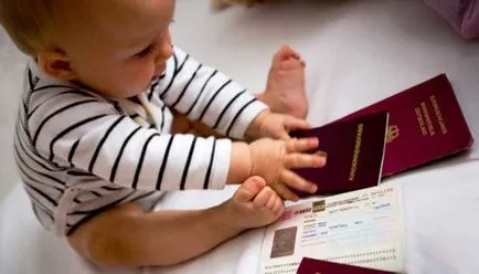 Hogyan adja meg a gyermek útlevele a dokumentumok listáját az eljárás