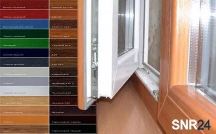 Cum de a alege culoarea de ferestre din PVC - stiri novoRumynii - cele mai recente DNI știri, LC