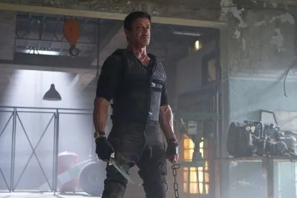 Egyedi kések Sylvester Stallone és a film - The Expendables 2