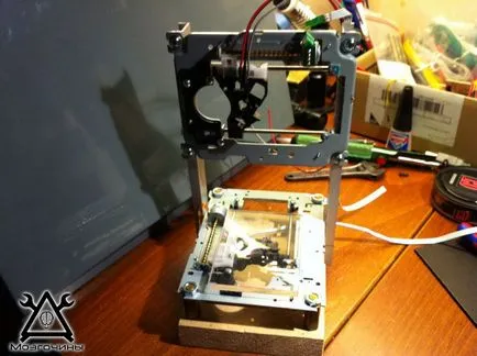 Pocket cnc - masina de ardere