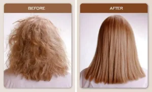 Keratin hajkiegyenesítő otthon végző technológia