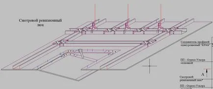 Elementele structurale ale tavane false - model de proiect de descărcare, proiectare, documentare,