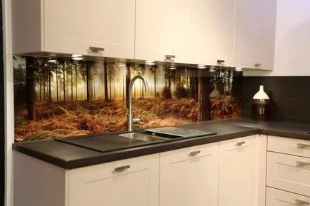 Кухненски престилки, изработени от MDF с фото печат на снимки, ревюта, инструкции как да инсталирате (връх) в кухнята