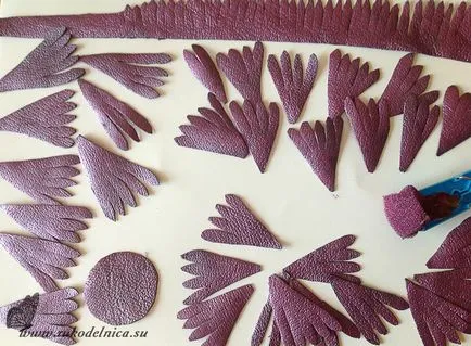 piele Crizantema „miracol violet“