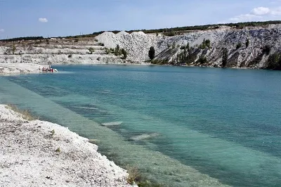 lac marțian în Bakhchisarai (Crimeea) traseu, fotografii, descriere