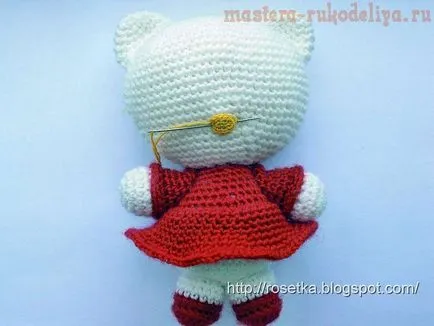 Mesterkurzus kötés Amigurumi Hello Kitty