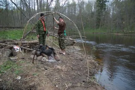 Мобилна баня в кампания