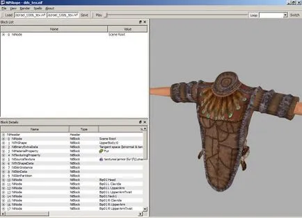 editarea Modding și schimbarea texturi în nifskope