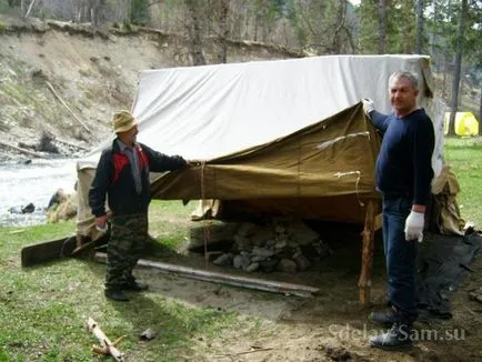 Мобилна баня в кампания