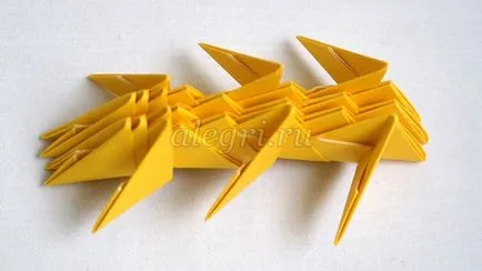 Moduláris origami pók