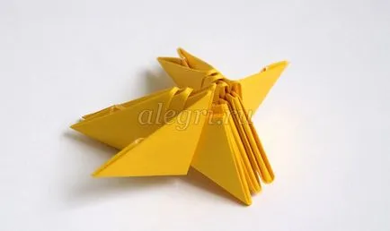 Moduláris origami pók