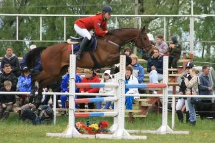 Kezdés ugrani, vagy tippek kezdőknek Jumping - helyszínen a lovak