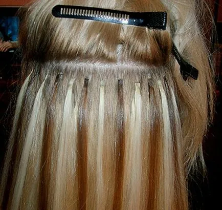 Naroscheny плюсовете и минусите на коса, удължаване на косата, грижа за косата Naroscheny Naroscheny
