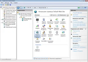 Setarea WebDAV pe iis (Windows 7)